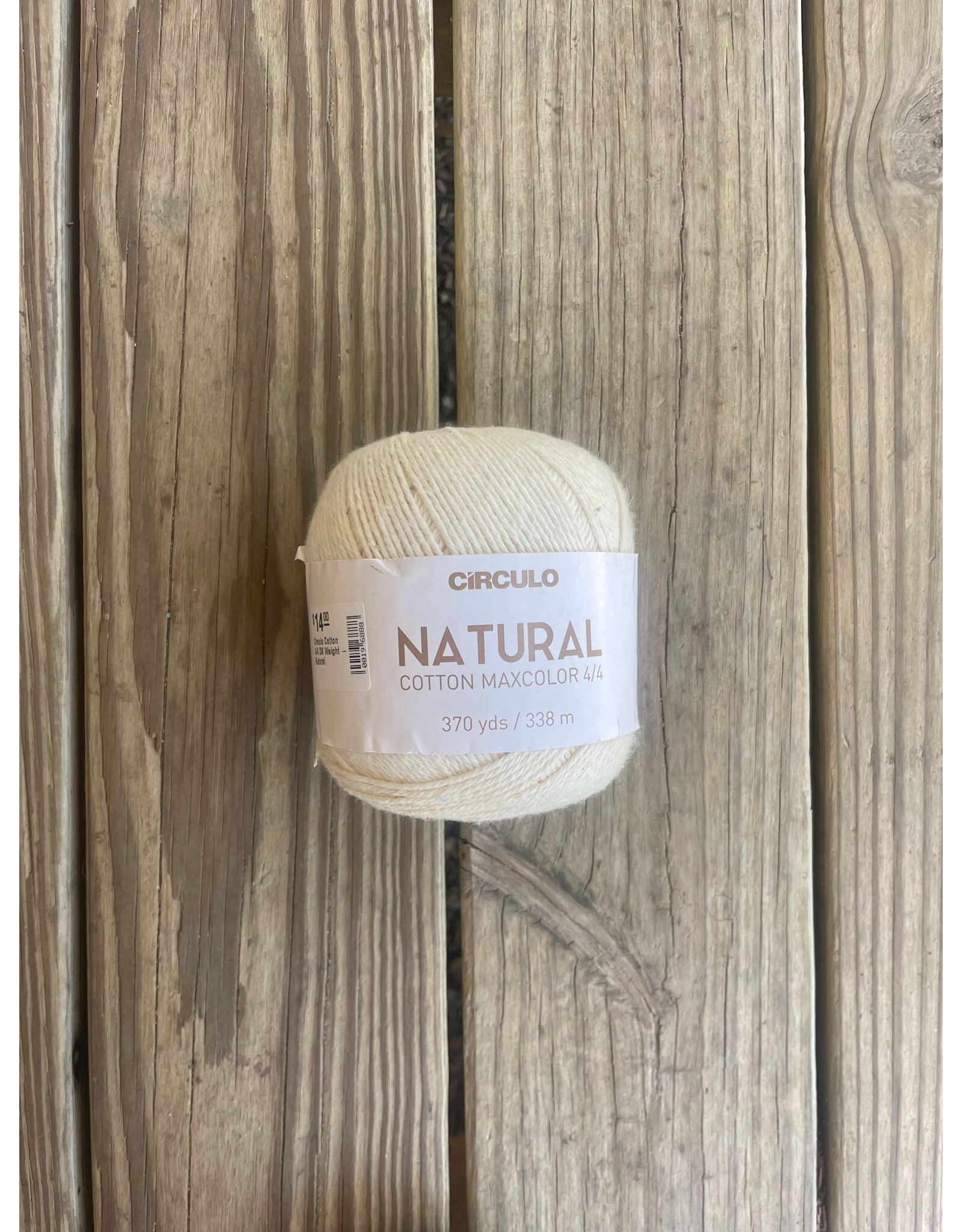Circulo Cotton 4/4 DK Weight - Natural
