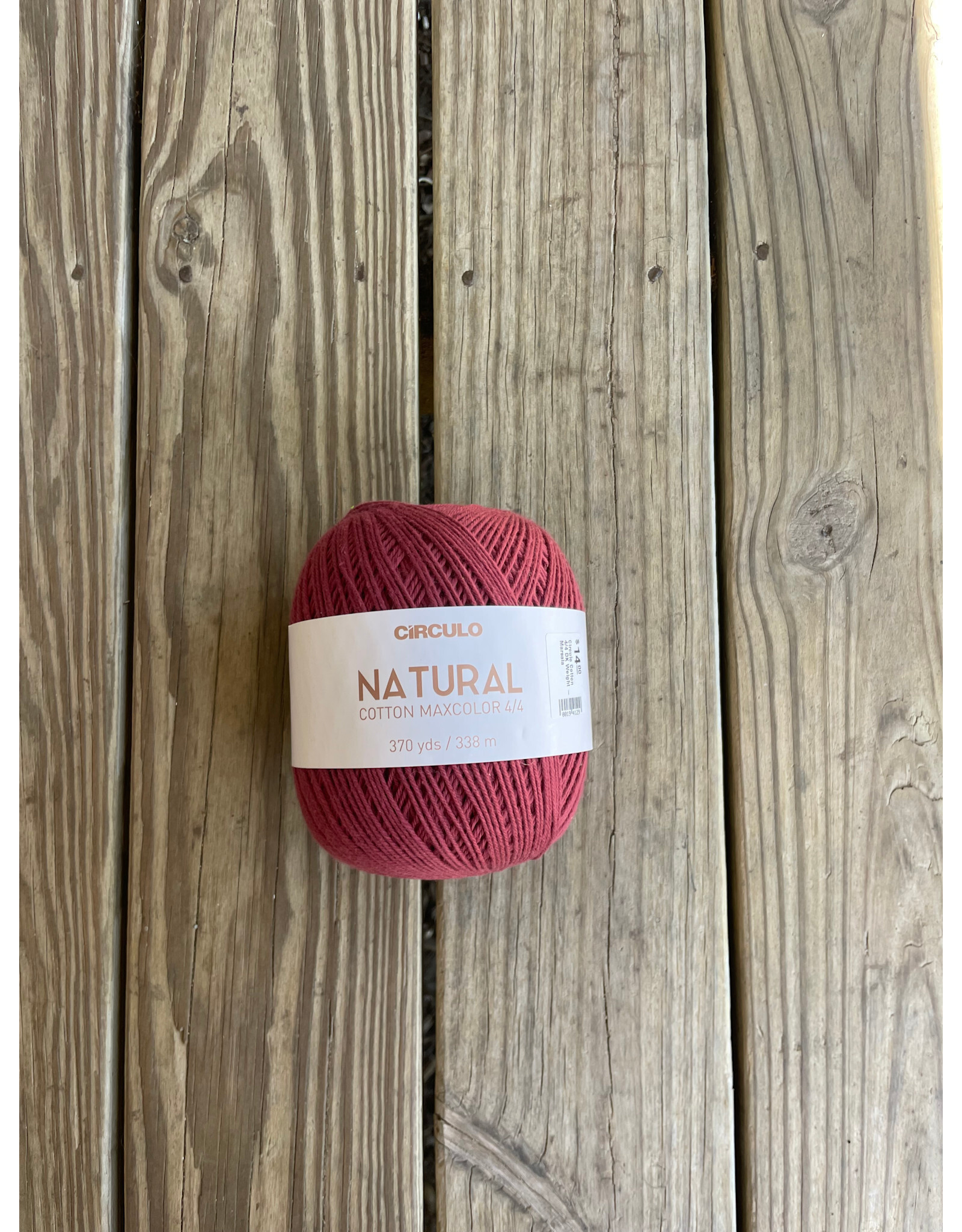 Circulo Cotton 4/4 DK Weight - Marsala