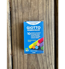Anti- Dust Blackboard Chalk. Assorted colors. 10 pieces
