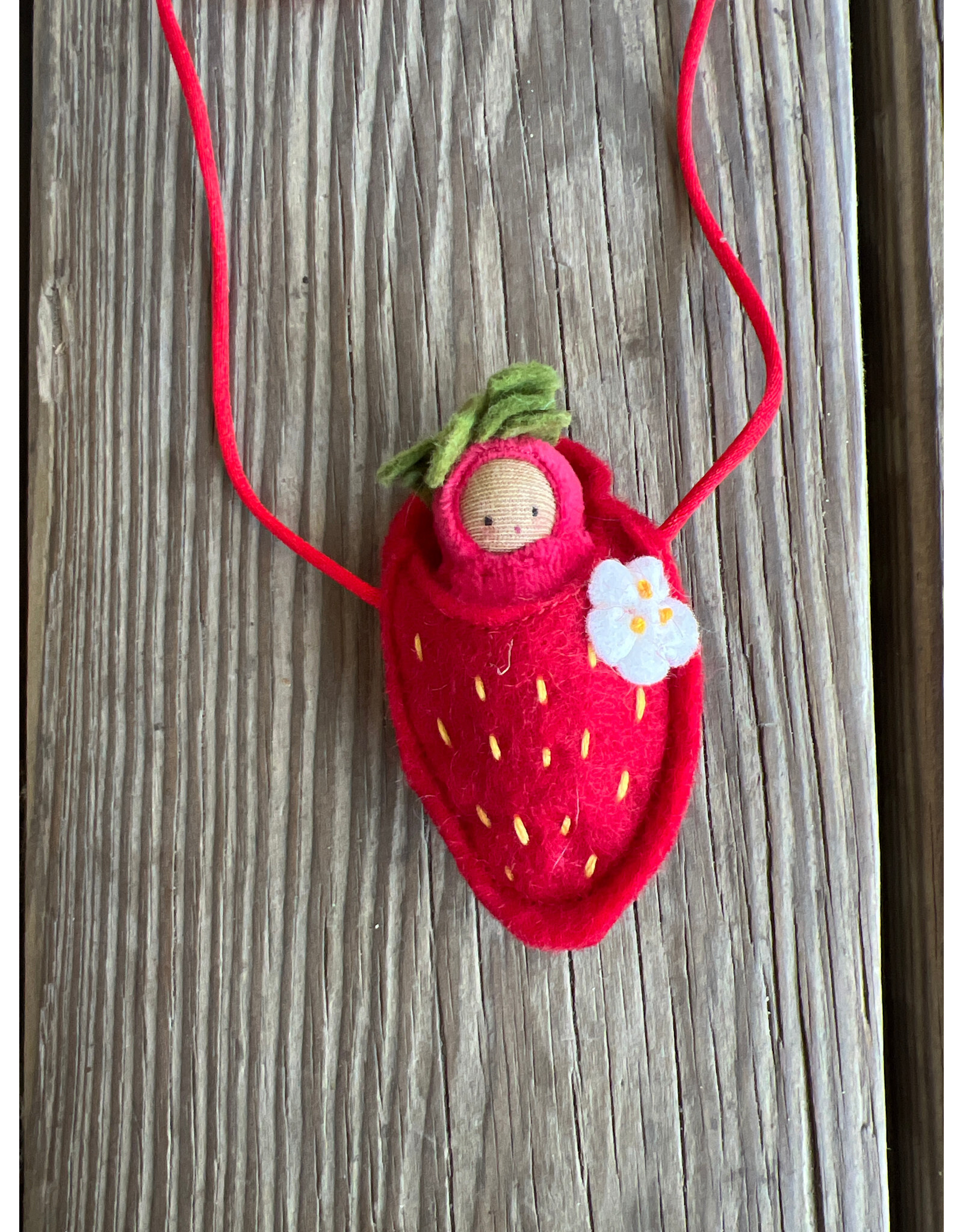 Strawberry Baby Necklace - Fairyshadow
