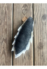 Gray Wolf or Raccoon Tail - Felt. U.S. Made