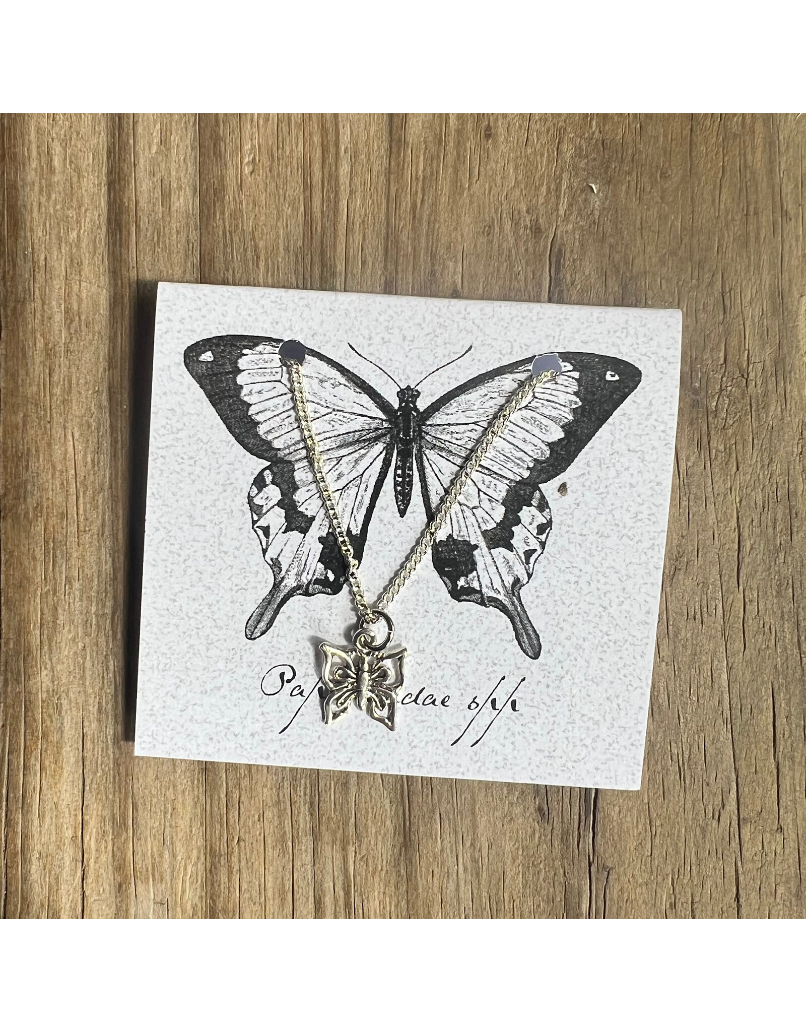 Butterfly Necklace - Sterling Silver
