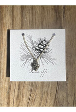 Pinecone Necklace - Sterling Silver