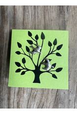 Peace Dove Earrings - Sterling Silver