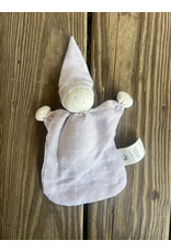 Muslin Sleeping Lovey - Lavender Stars 8 inch, Organic