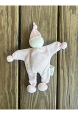 Baby Buddy Lovey - Pink Stripe. Organic