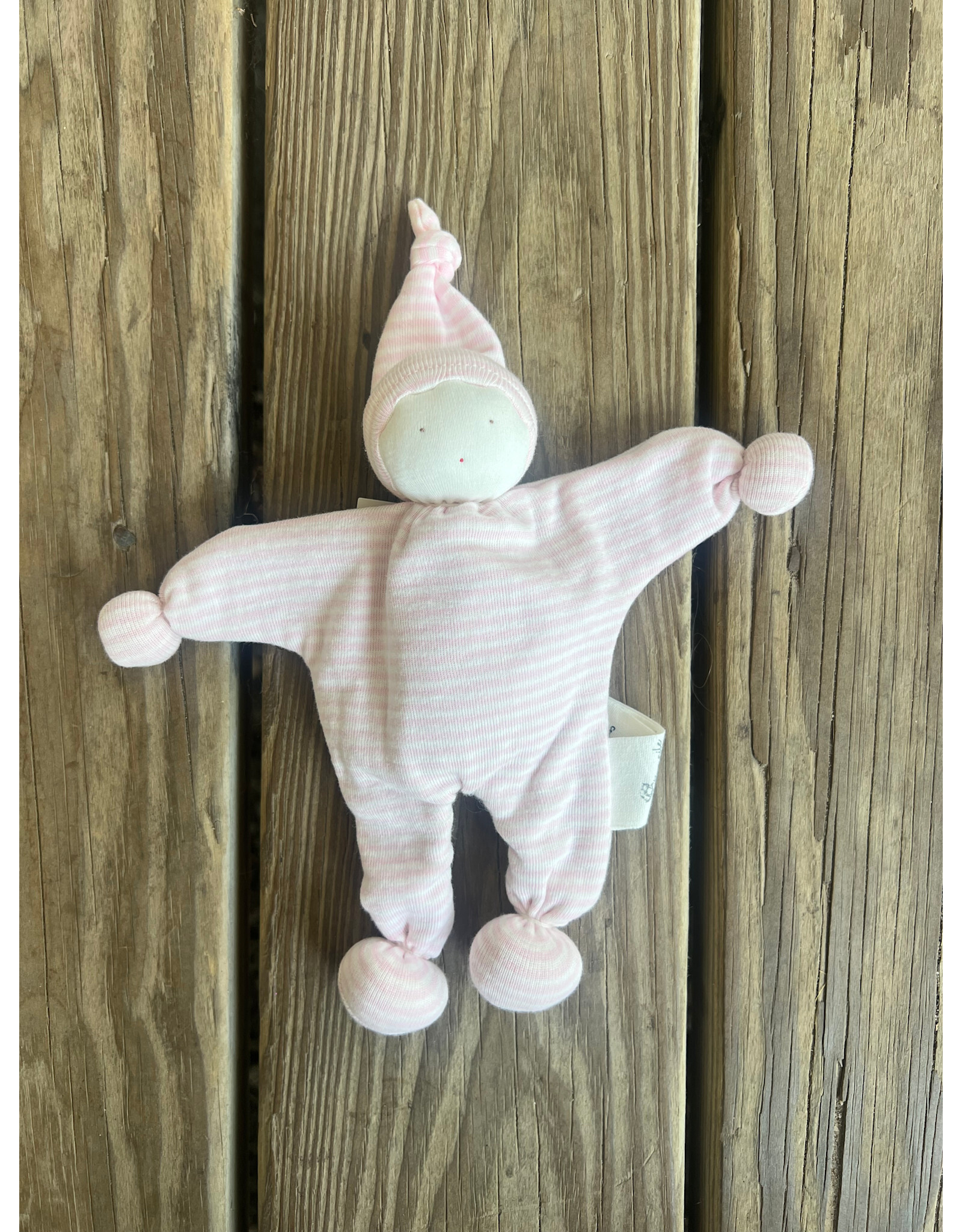 Baby Buddy Lovey - Pink Stripe. Organic