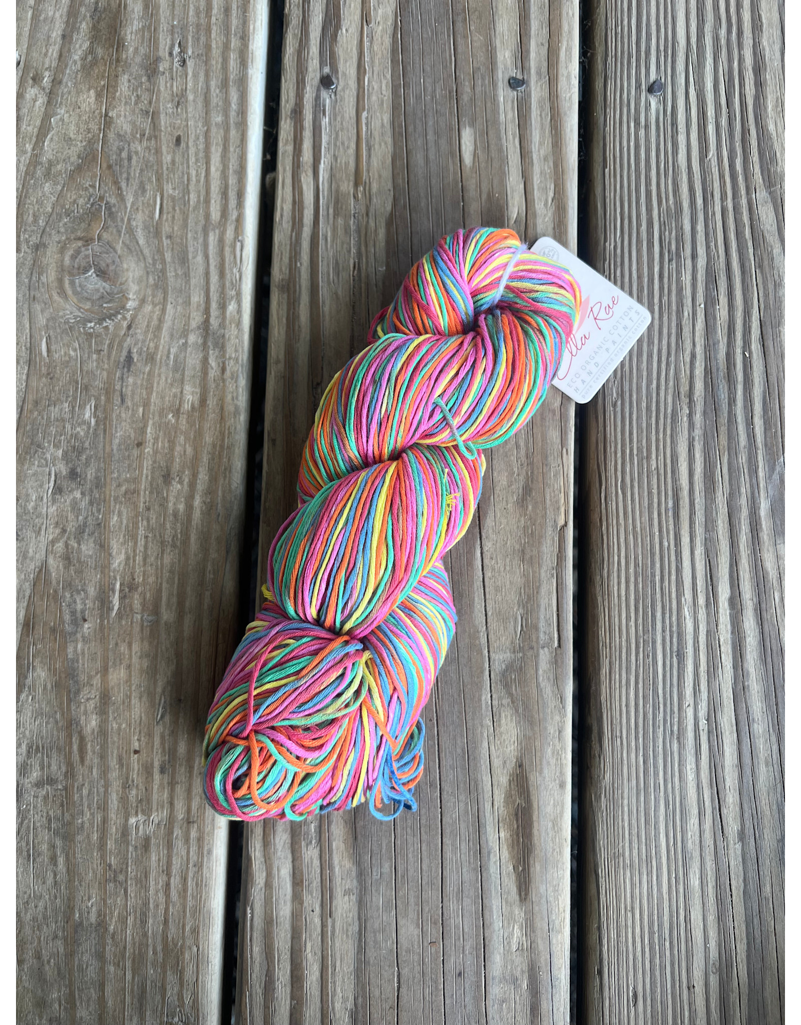 Ella Rae Organic Cotton - Hand Painted Yarn 604 Play Room