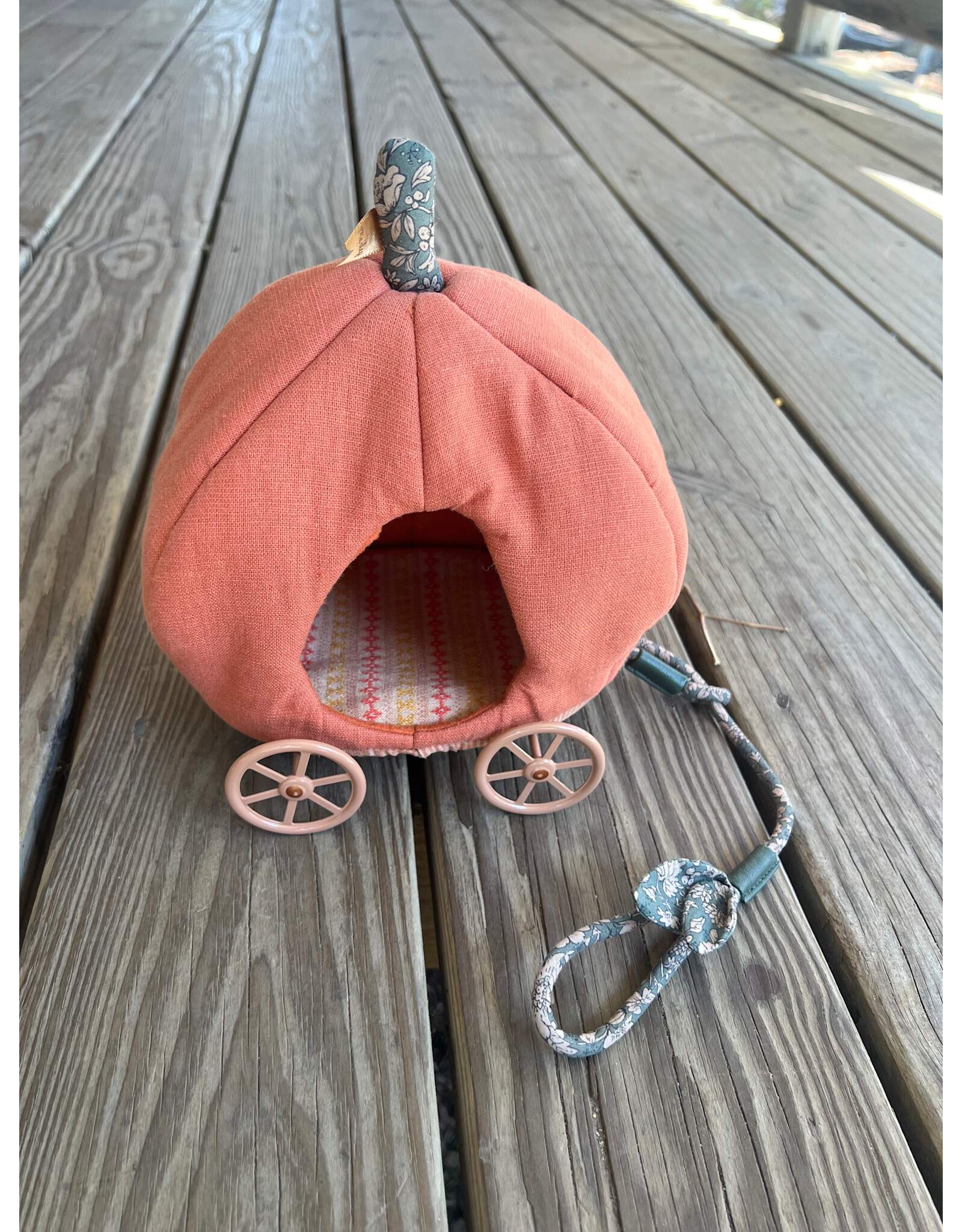 Pumpkin Carriage, Mouse. Maileg