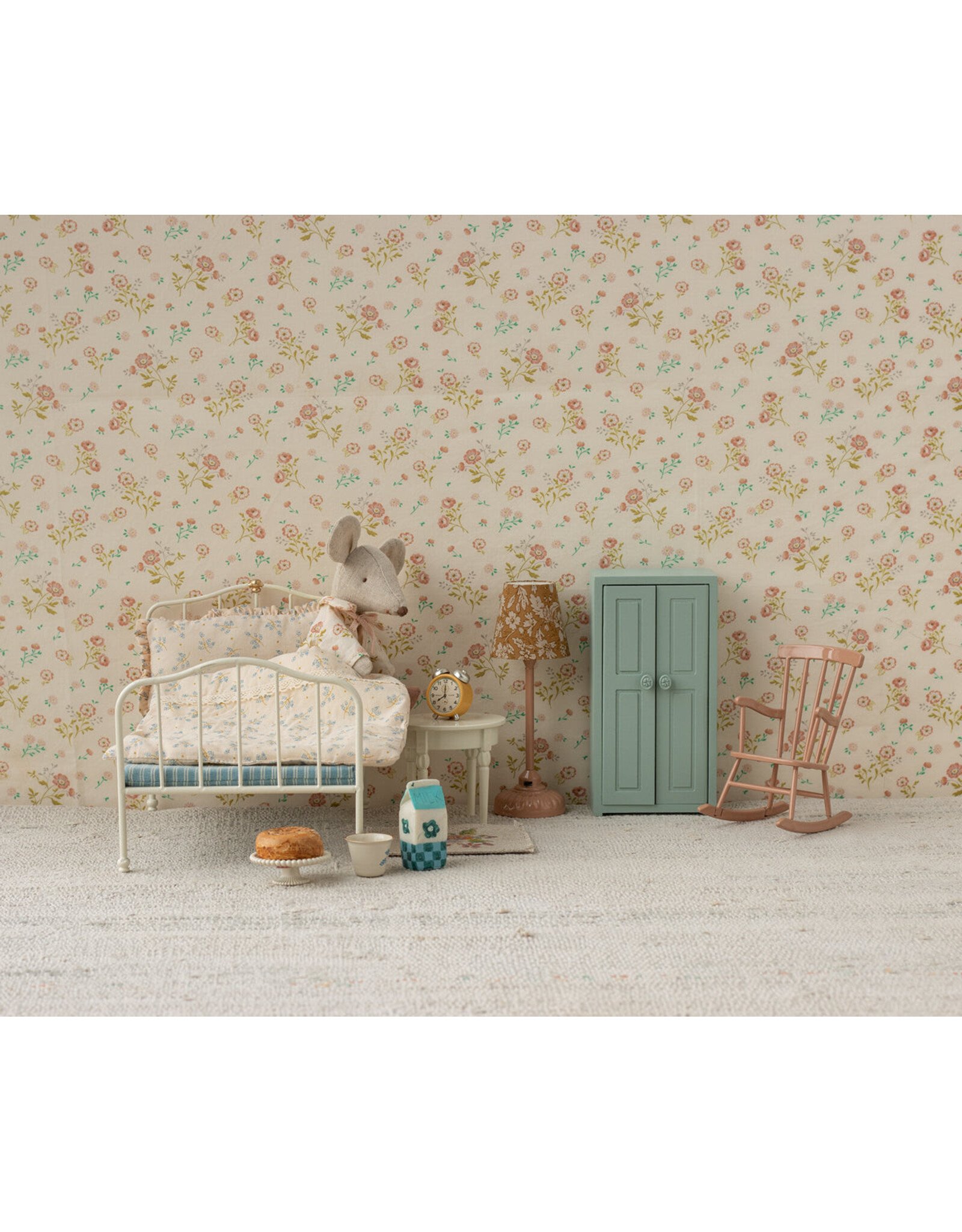 Mouse Rocking Chair, Dark Powder. Maileg