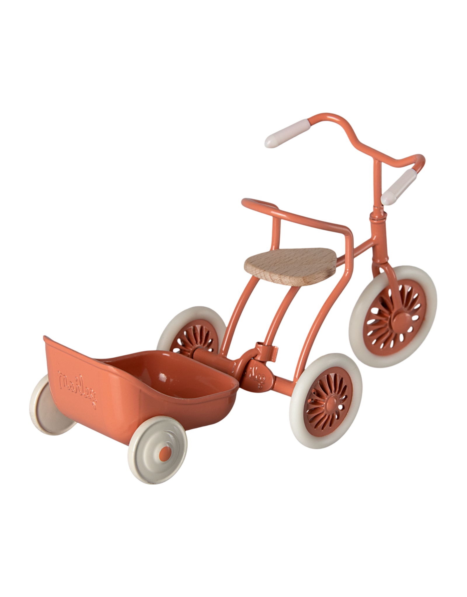 Tricycle Hanger, Coral. Maileg. trailer