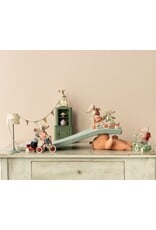 Tricycle Hanger, Coral. Maileg. trailer