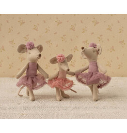 Ballerina Mouse, Little Sister. Rose. Maileg