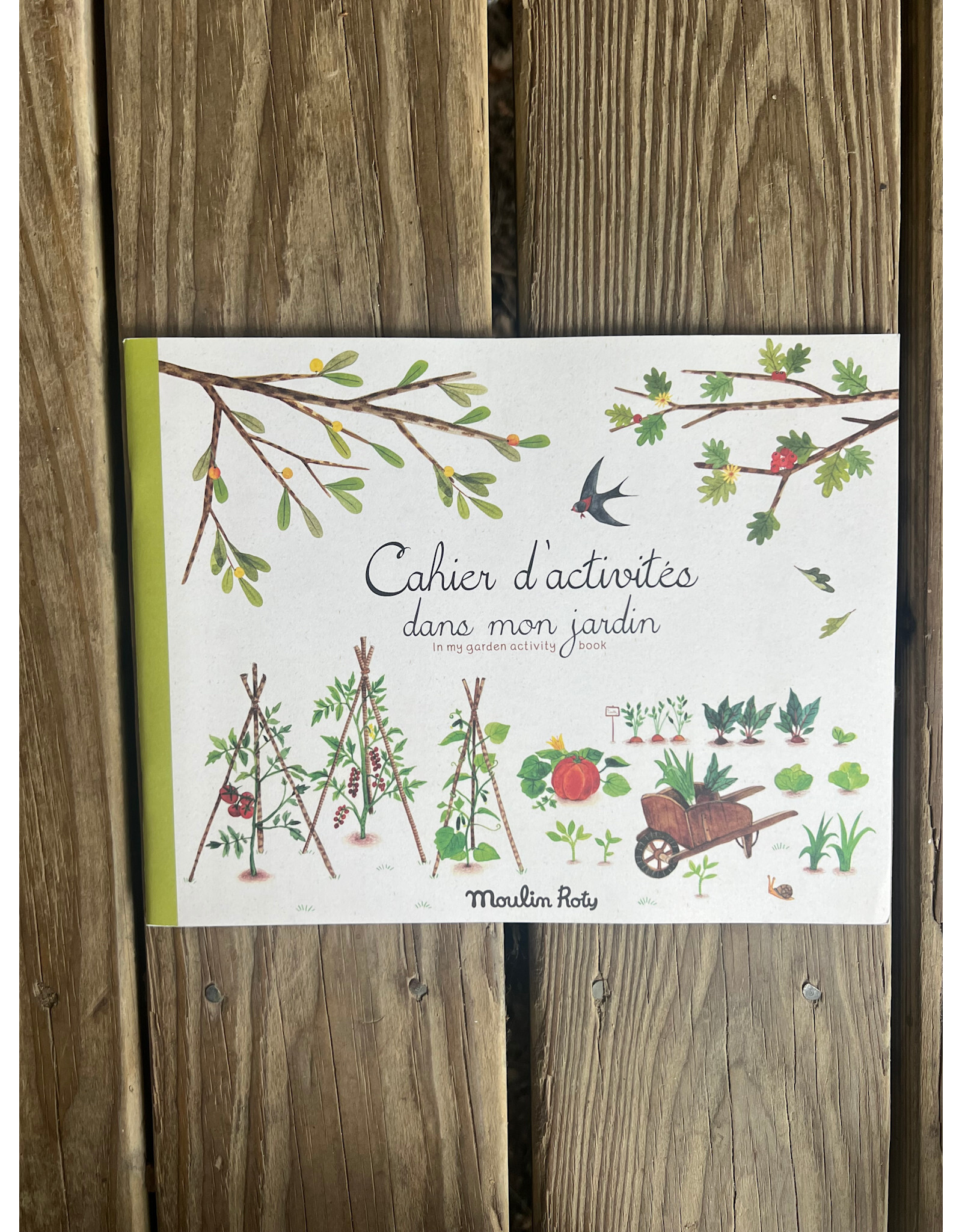 Garden Theme Notebook - Moulin Roty