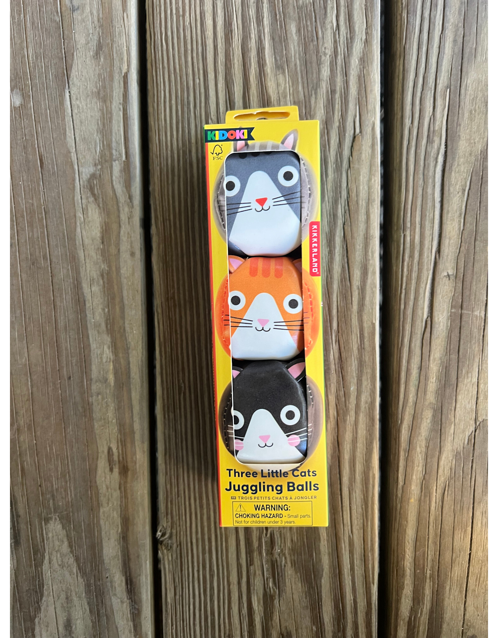 Kidoki 3 Cats Juggling Balls