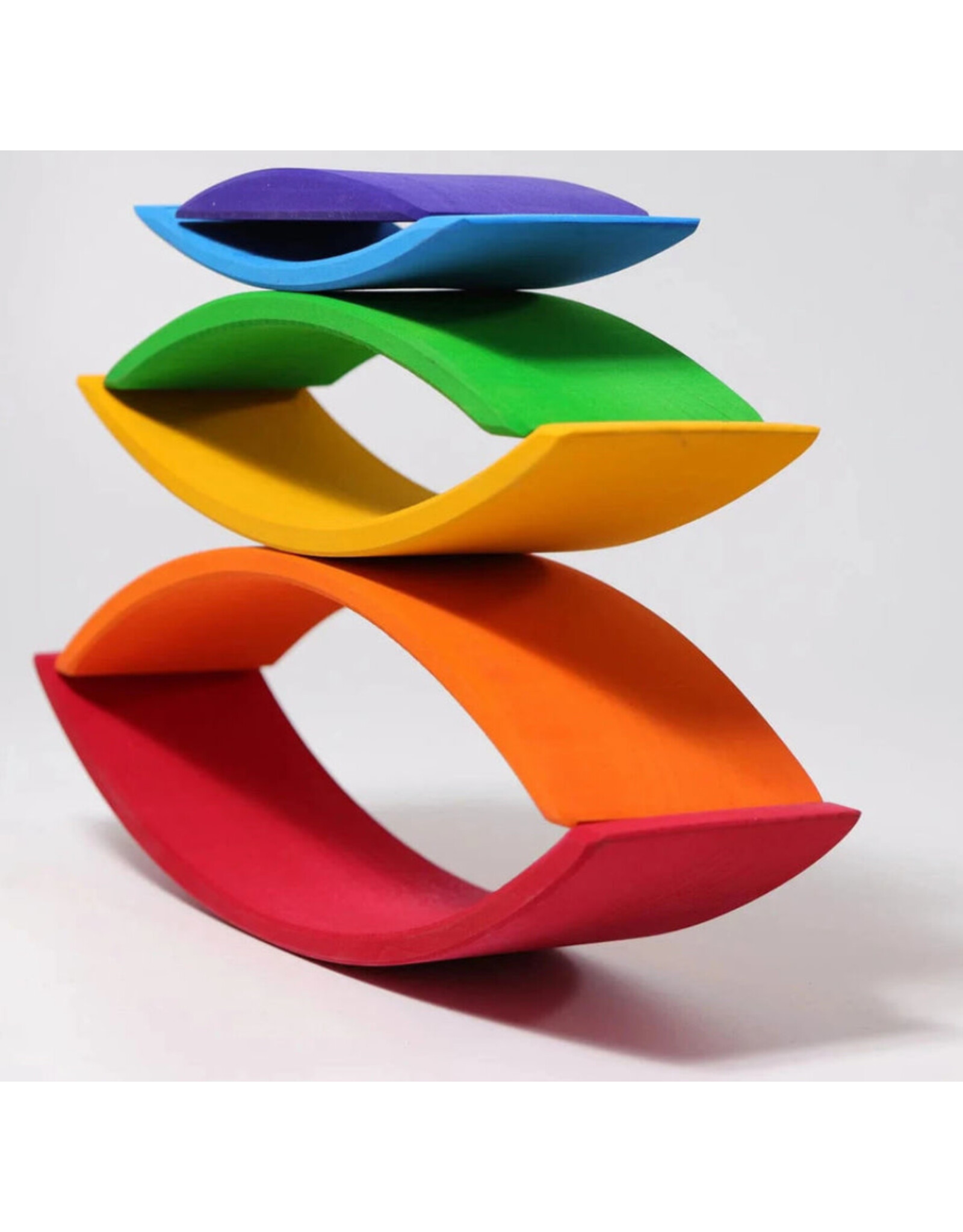 Rainbow Stacking Bridge Colors - Grimm's