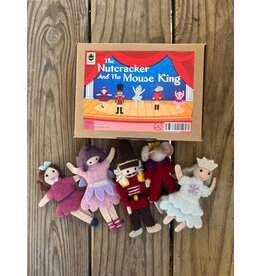 Nutcracker and Mouse King Finger Puppet Set