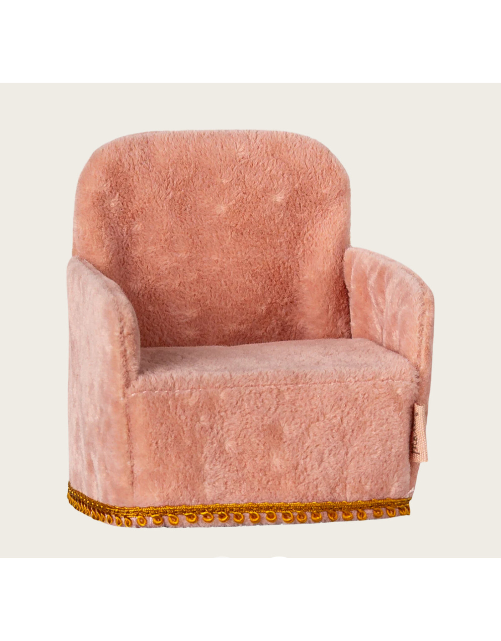 Folding Chair, Rose Velvet. Maileg