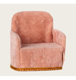 Folding Chair, Rose Velvet. Maileg