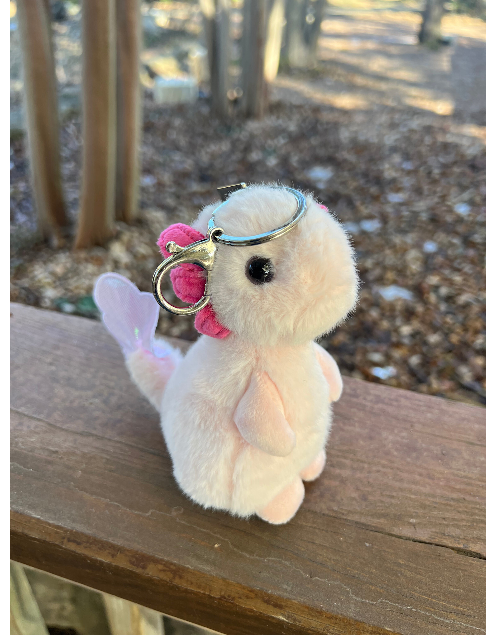 Axolotl Plush Toy Bag Charm