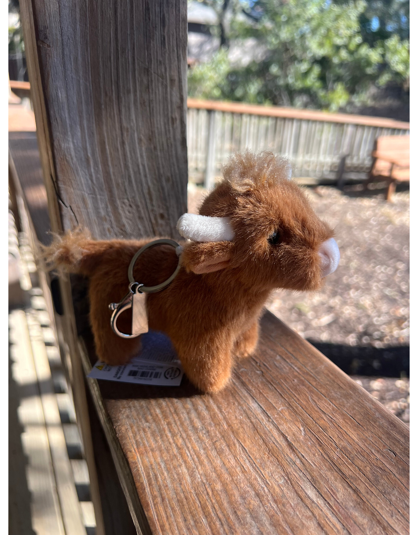 Highland Cow Plush Toy Bag Charm