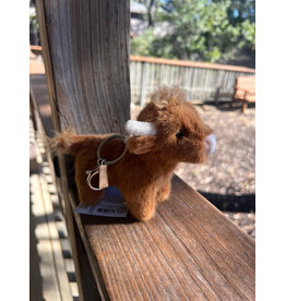 Highland Cow Plush Toy Bag Charm
