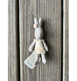 My Yellow Check Rabbit. Maileg