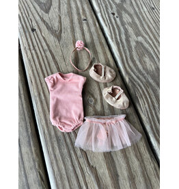 Ballet Suit and Skirt, Rose. Size 2. NOT mouse size