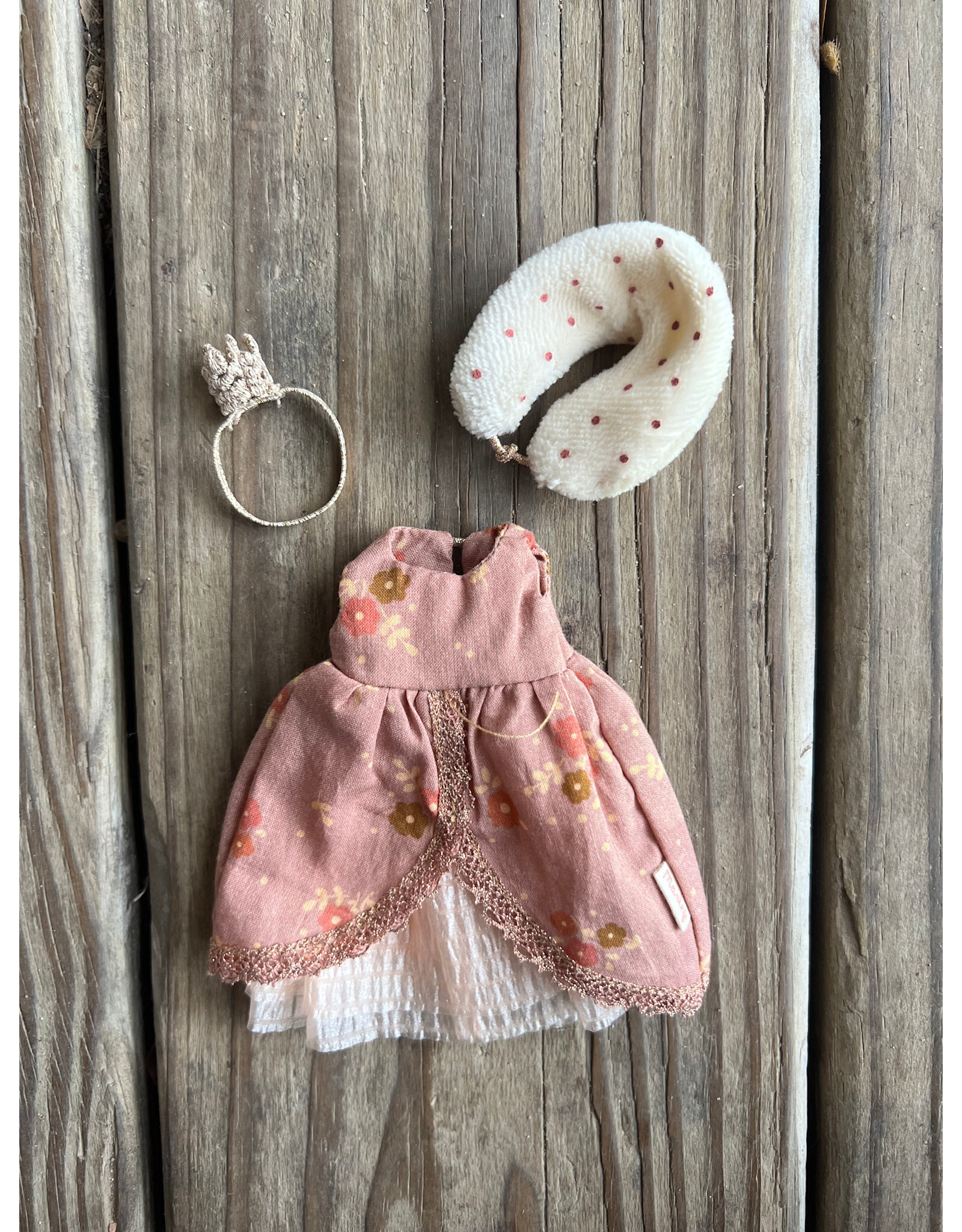 Queen Dress for Mum Mouse. Maileg