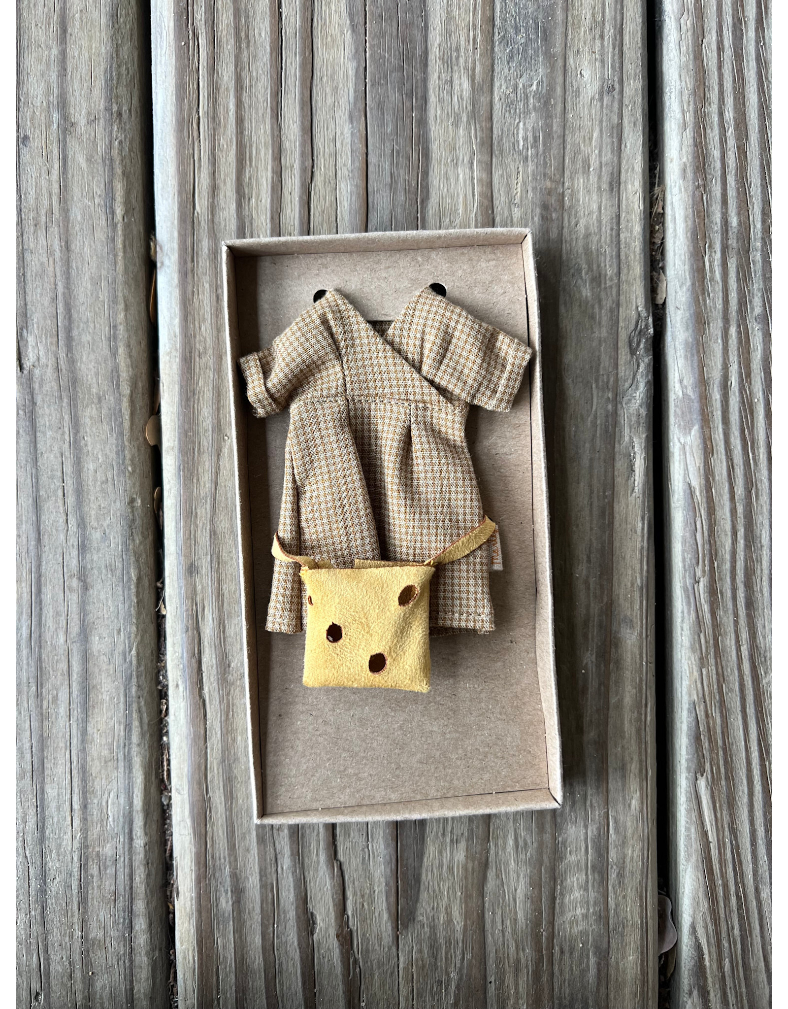 Dress and Cheese Bag, Mum Mouse. Maileg
