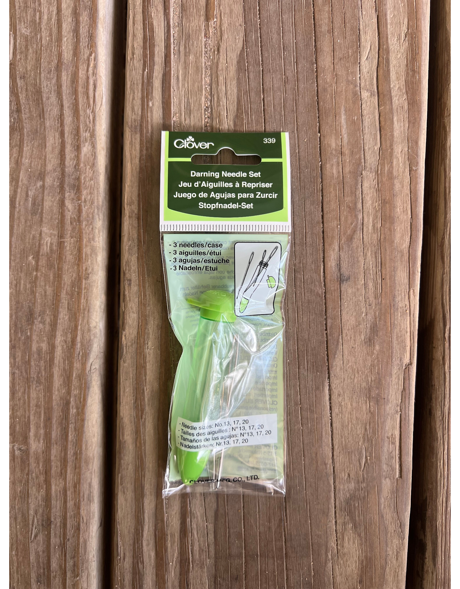 Darning Needle Set Chibi green