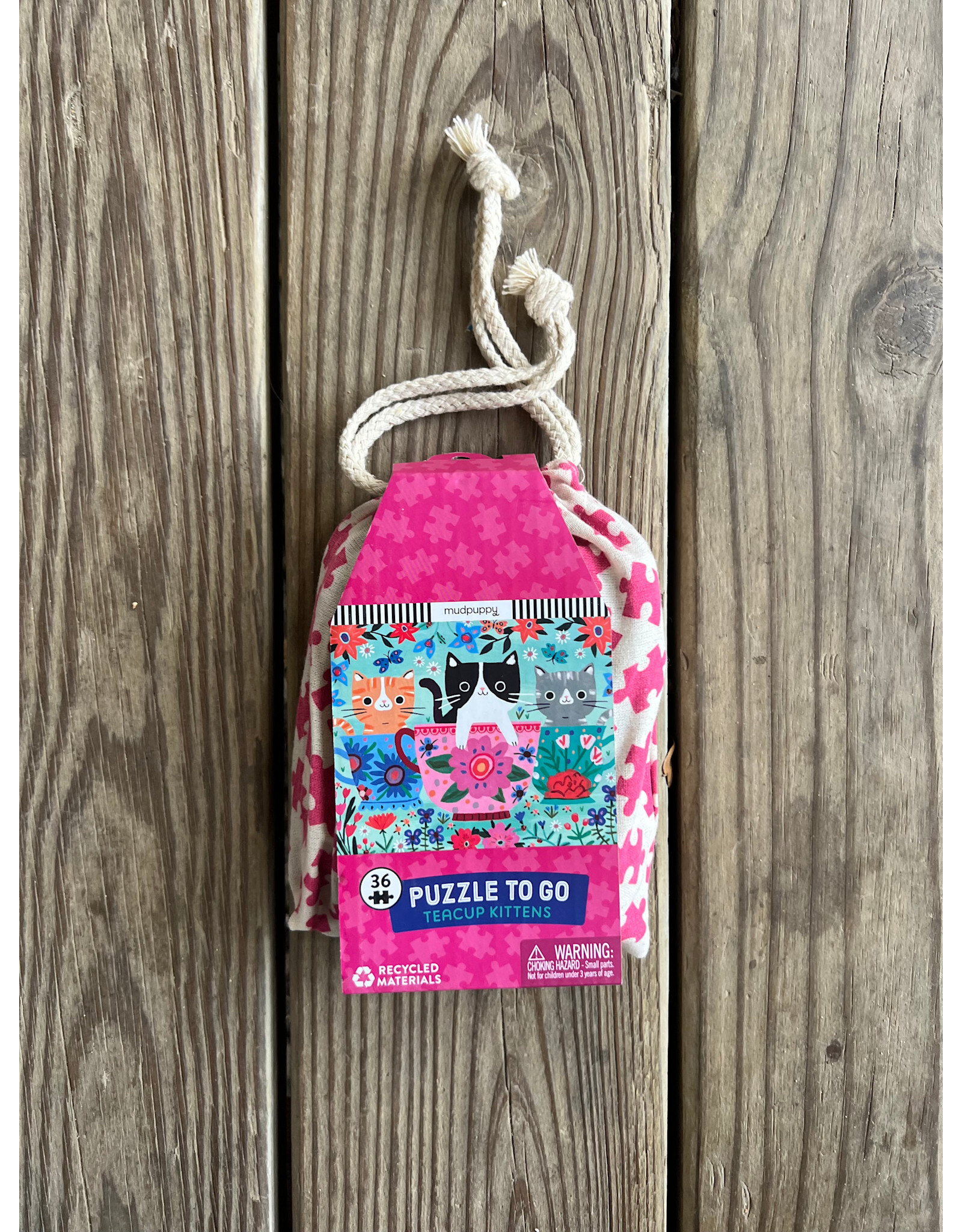 Puzzle to Go: Teacup Kittens. 36 Pieces