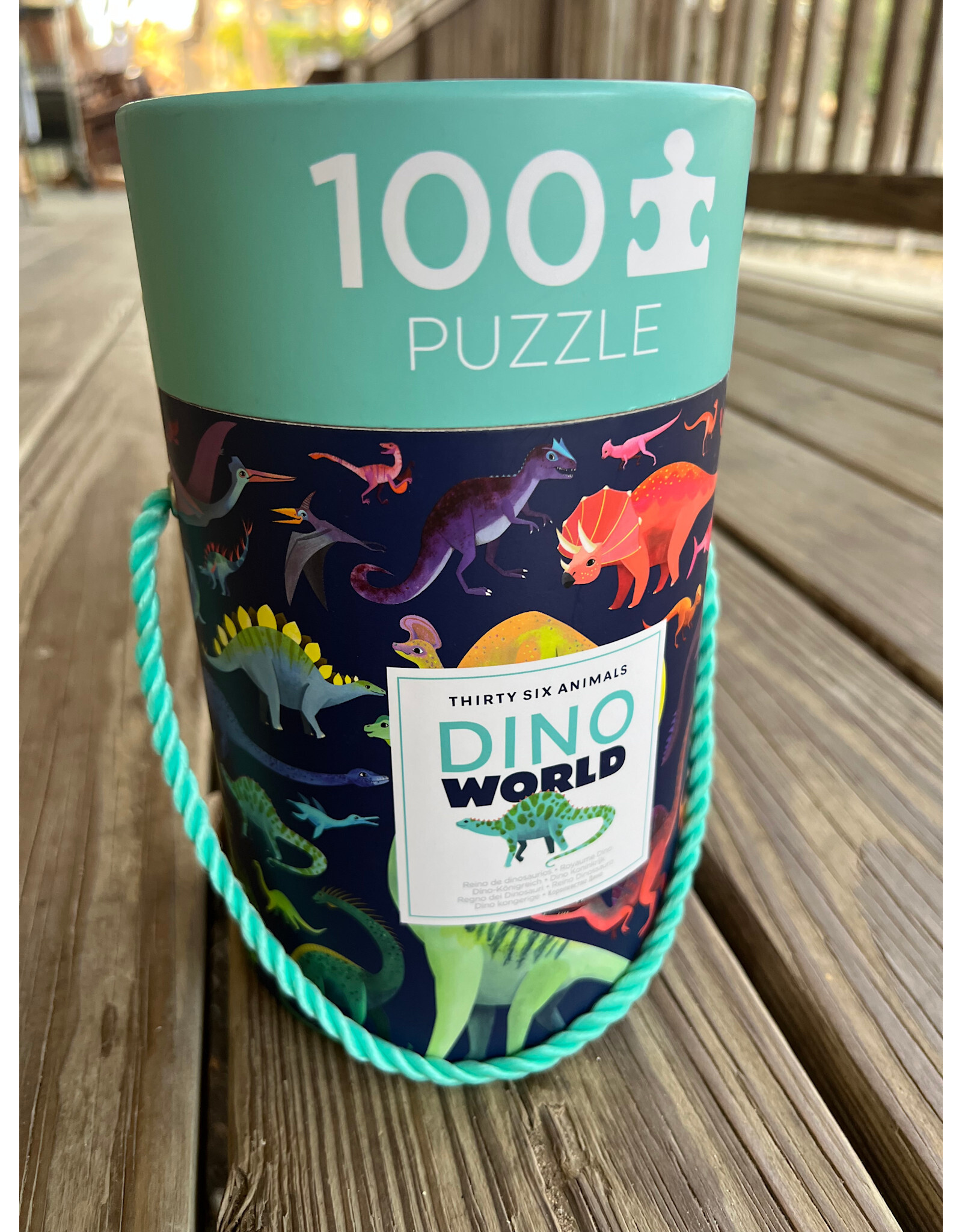 36 Dino Kingdom Puzzle - 100 Piece Puzzle