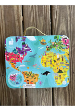 Puzzle  World Rounded - Our Blue Planet. 208 Pieces