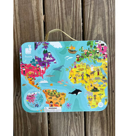 Puzzle  World Rounded - Our Blue Planet. 208 Pieces