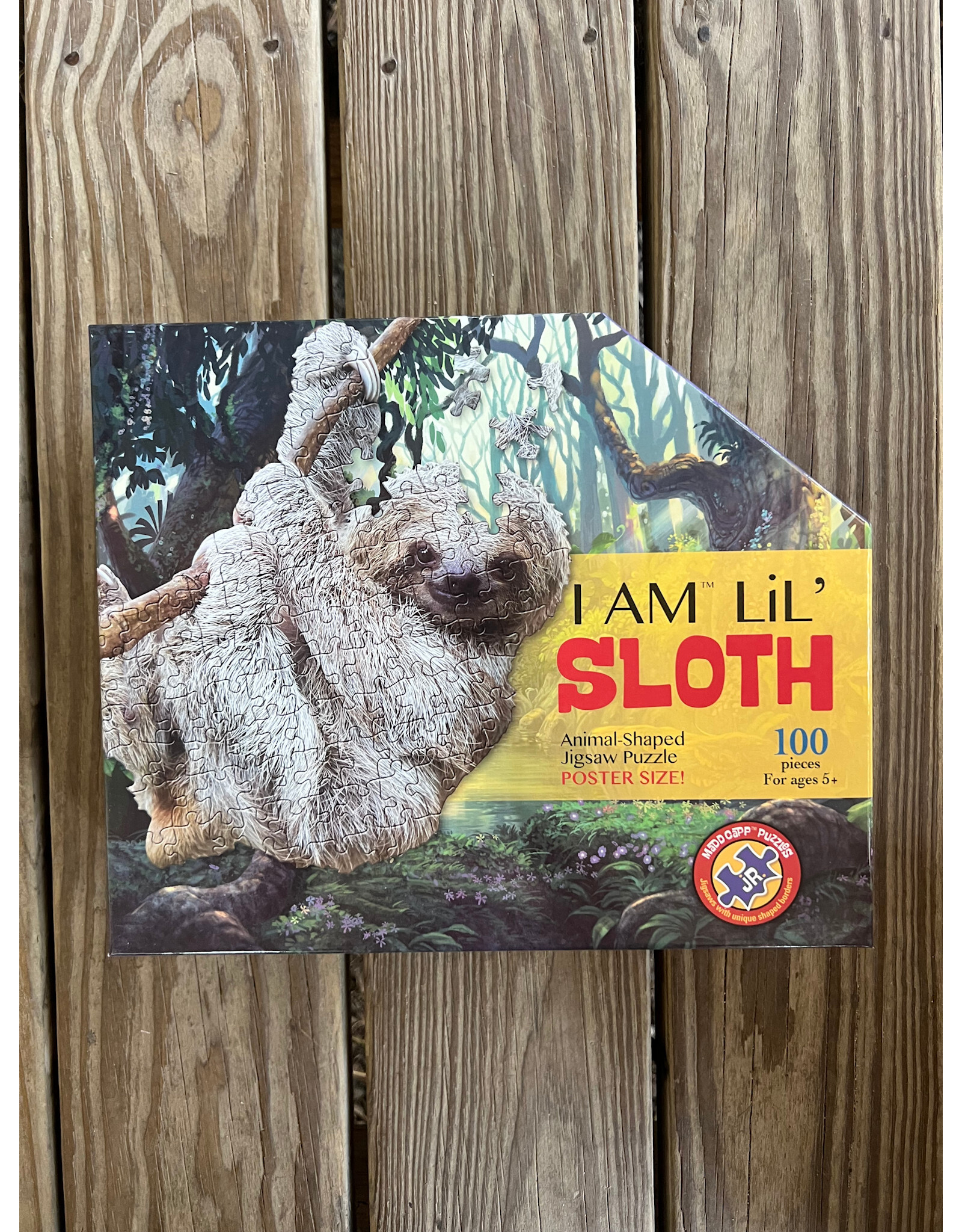 I Am Lil' Sloth Puzzle 100 Pieces