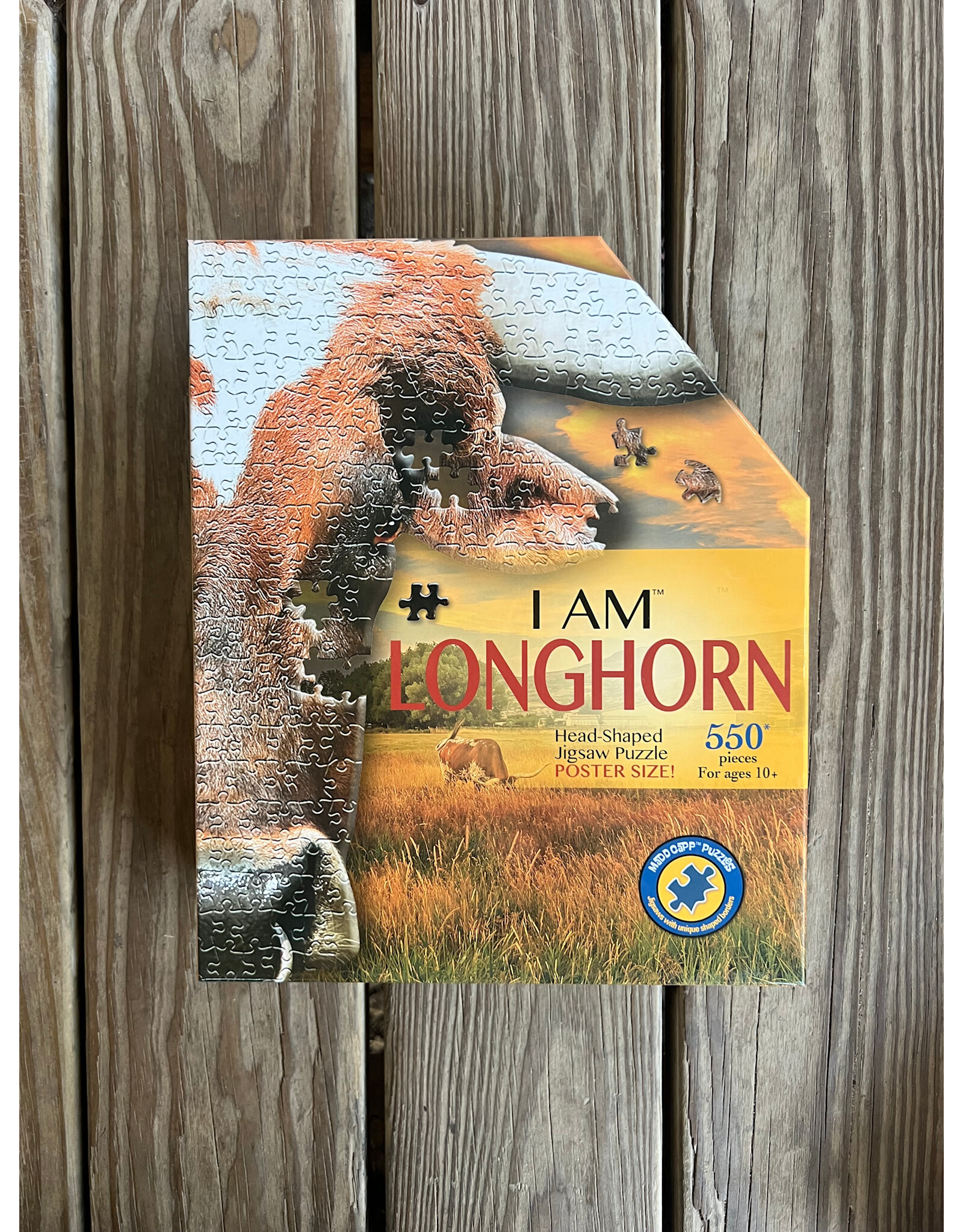 I Am Longhorn Puzzle 550 Pieces
