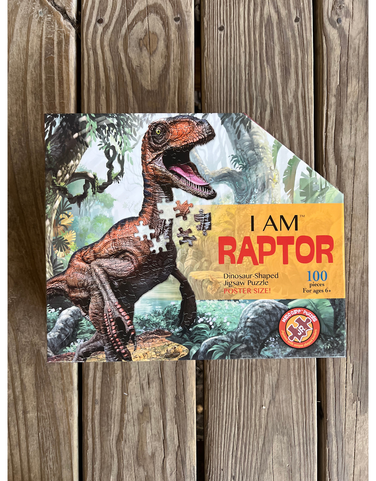 I Am Raptor Puzzle 100 Pieces