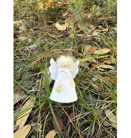 Lil' Angel Ornament (fair skin, white hair)