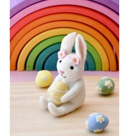 Felt Rabbit with Easter Egg