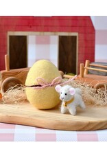 Felt Surprise Egg with Lamb Inside
