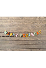 Felt Happy Birthday Garland