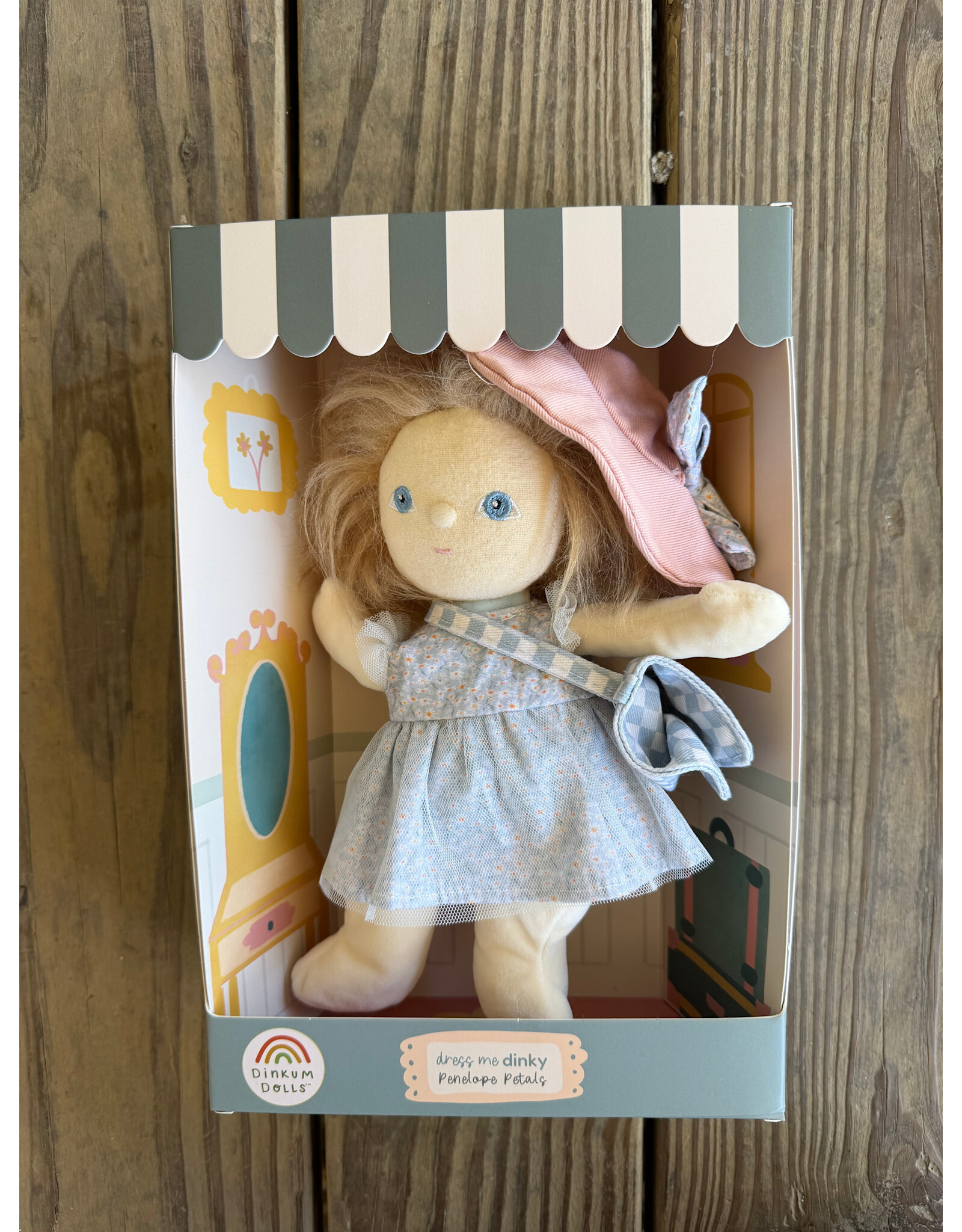 Dress Me Dinky - Penelope Petals Teal