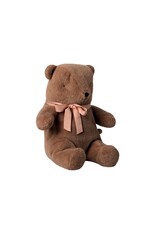 Teddy Bear Plush, Medium. Soft Brown. Maileg