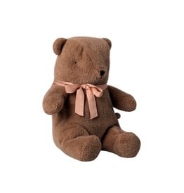 Teddy Bear Plush, Medium. Soft Brown. Maileg