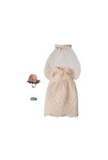 Wedding Dress, Mouse. Maileg
