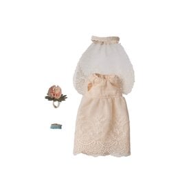 Wedding Dress, Mouse. Maileg