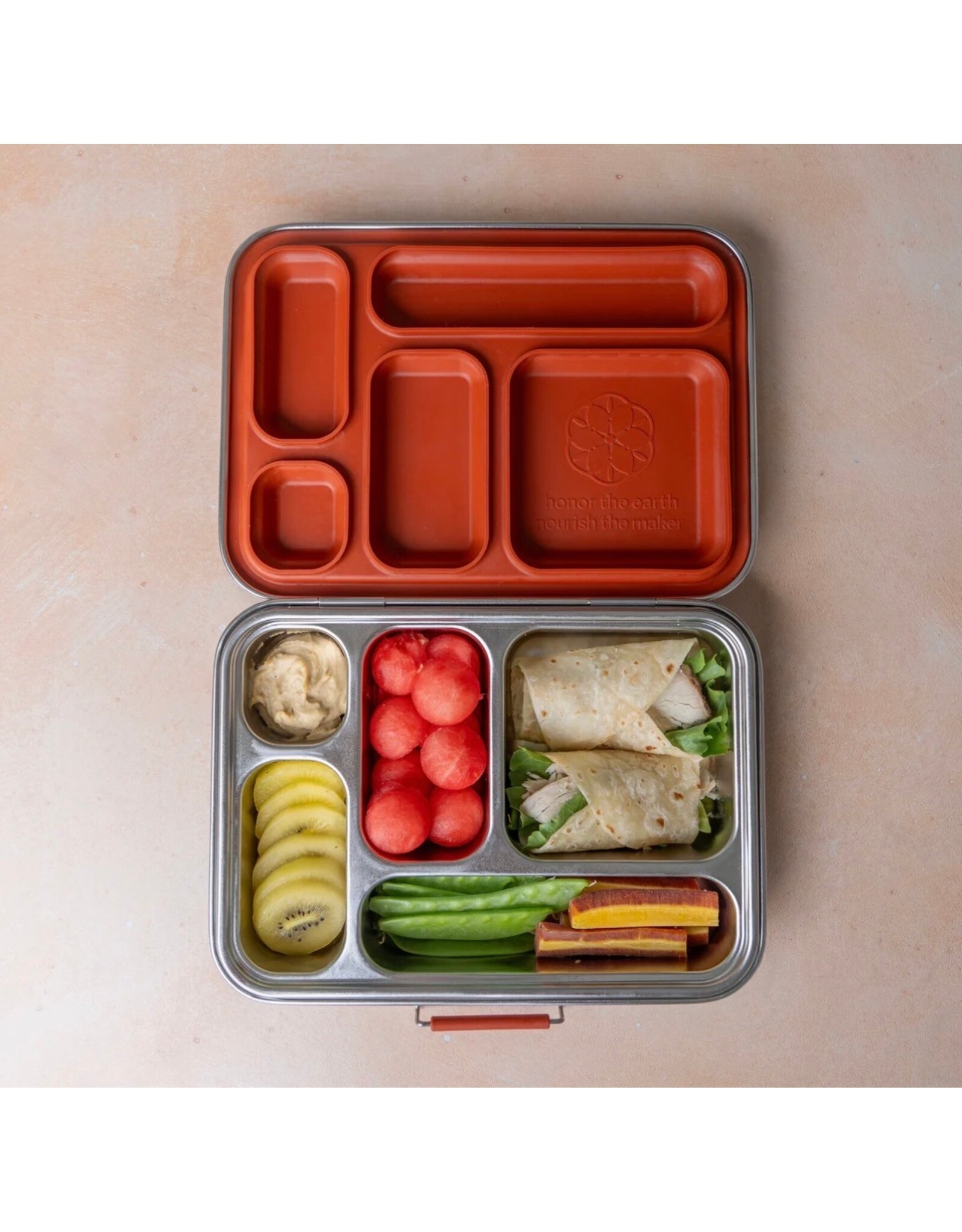 Earth and Maker Lunch Box - Ancient Copper. Large