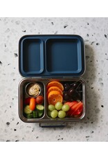 Earth and Maker Lunch Box - Two Compartment. Navy
