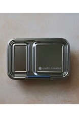 Earth and Maker Lunch Box - Two Compartment. Navy